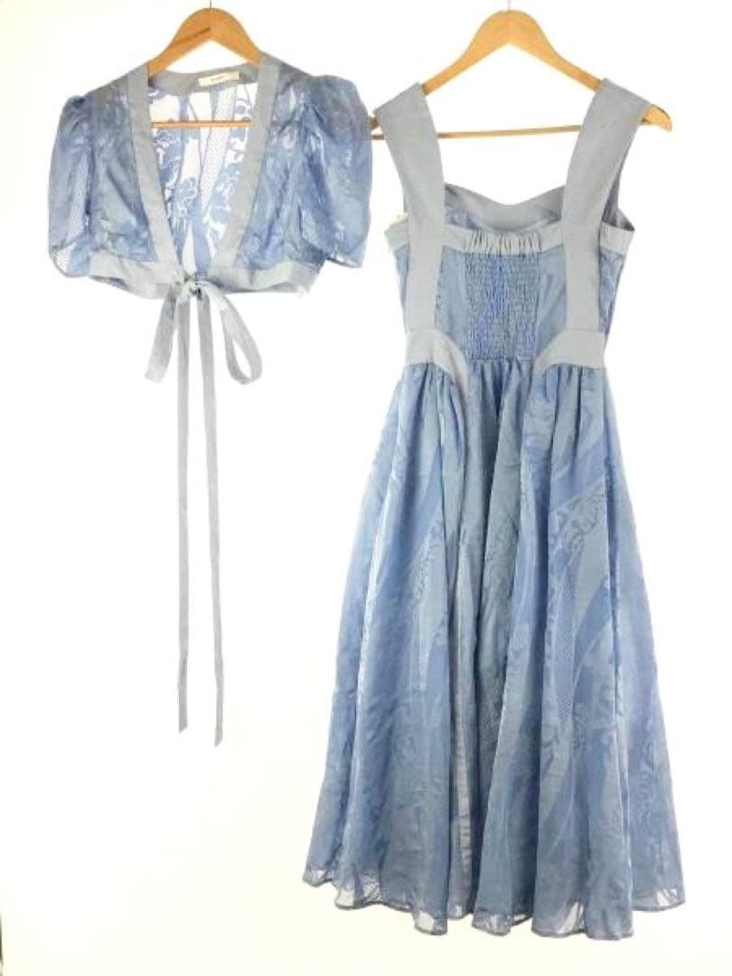 snidel ワンピース　ボレロセットオパールドレス