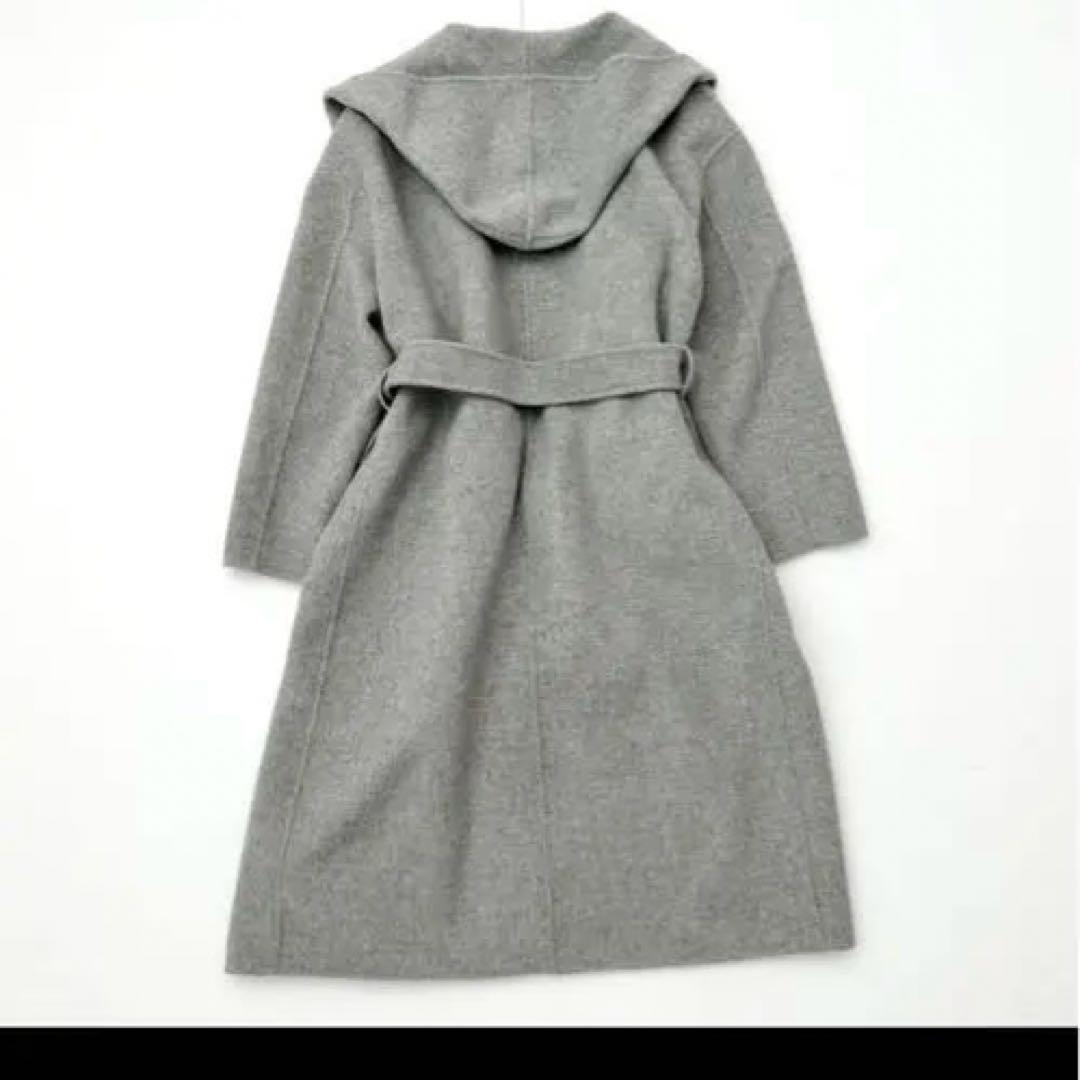 未使用 TOMORROWLAND プレミアムウールリバー フーデッドコート