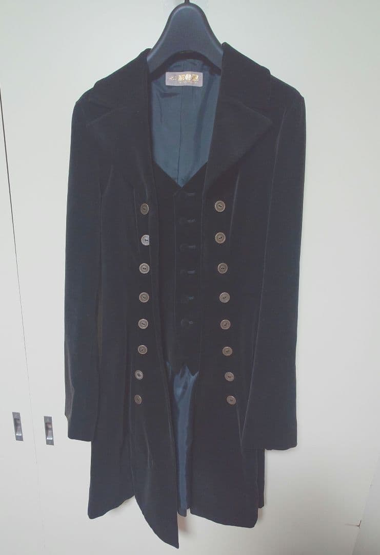 アトリエBOZ　別珍ローランドジャケット　黒