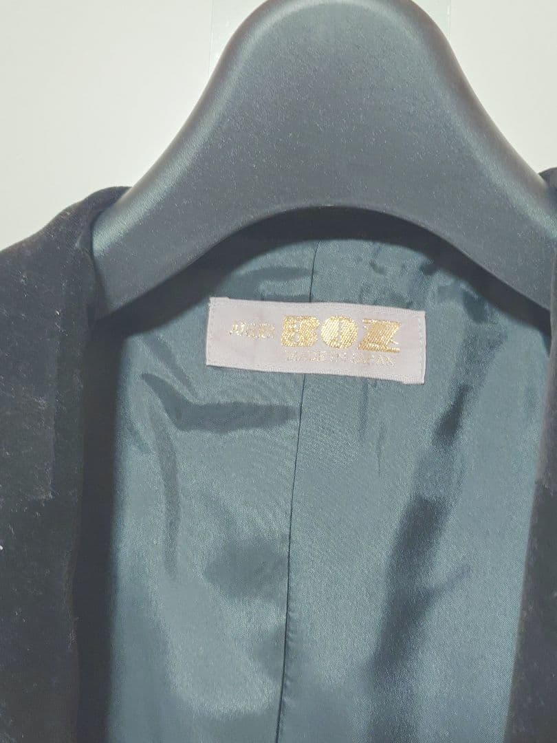 アトリエBOZ　別珍ローランドジャケット　黒