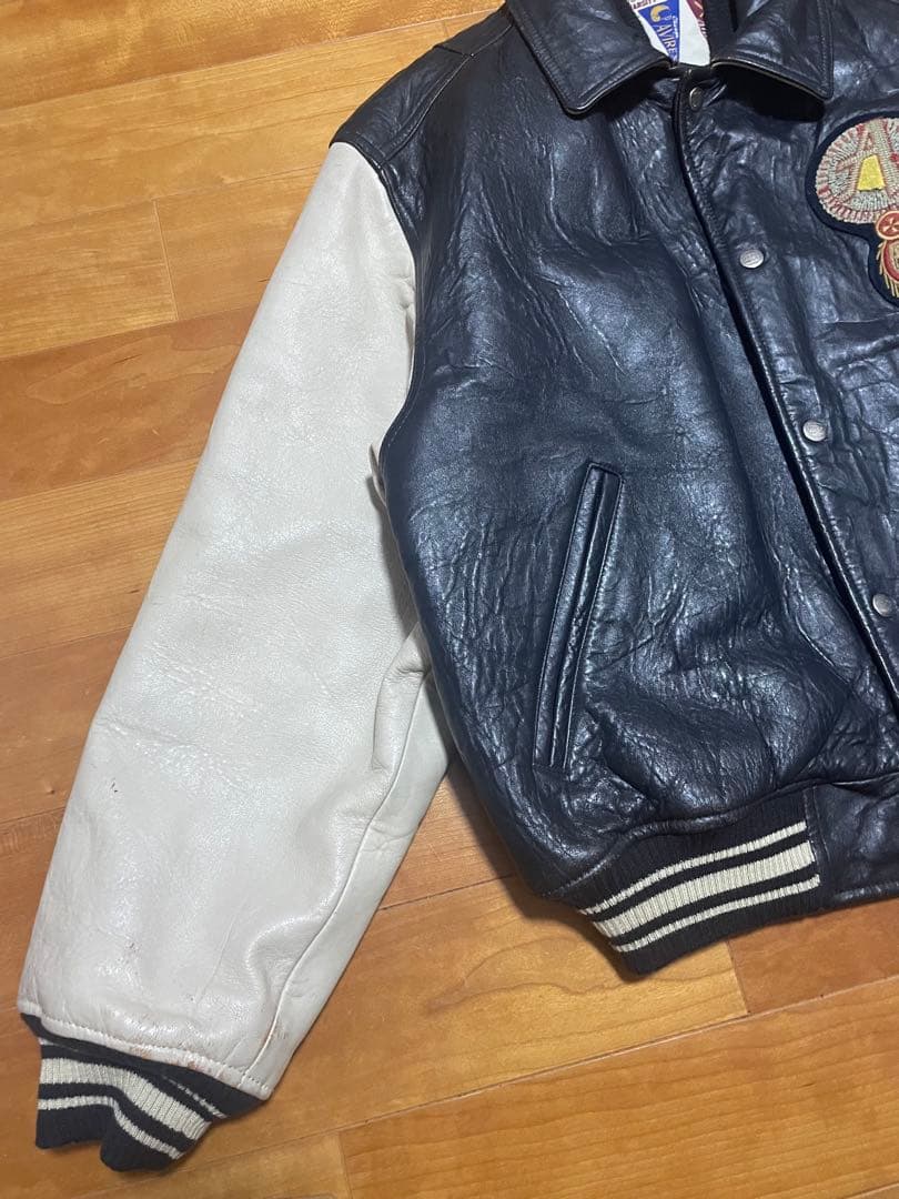 AVIREX レザースタジャン　インディアン