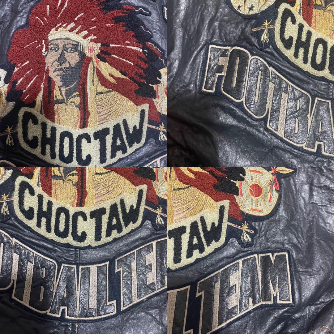 AVIREX レザースタジャン　インディアン