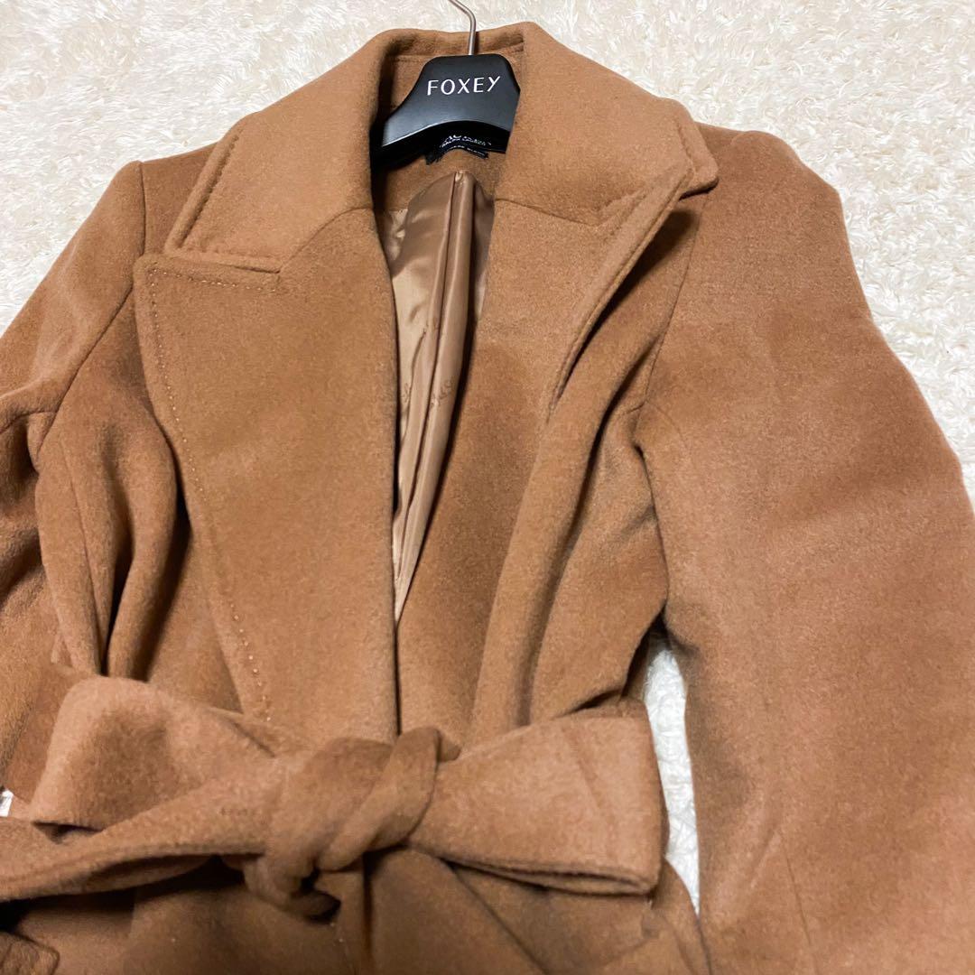 ローレンラルフローレン　カシミヤ　ウール　ガウンコート　チェスターコート　ベルト