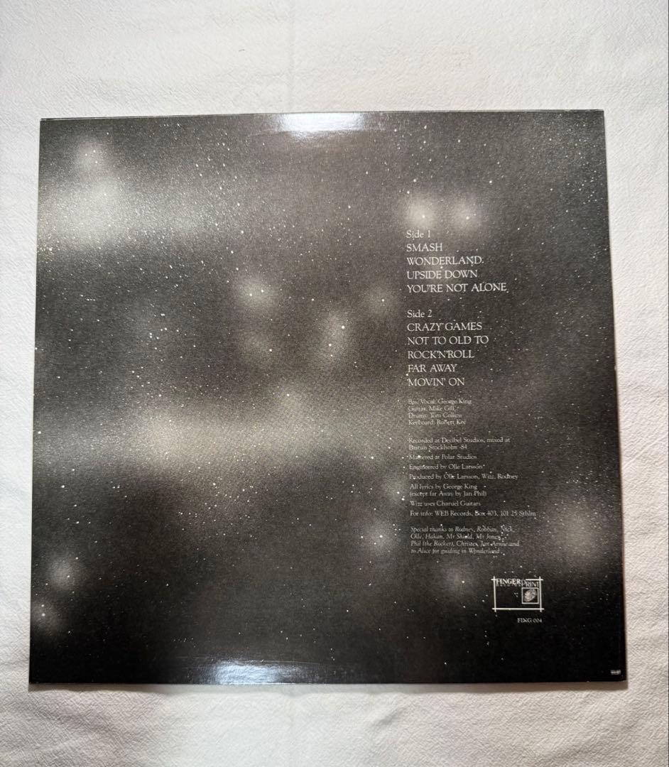 WIZZ Crazy Games LP スウェーデン盤