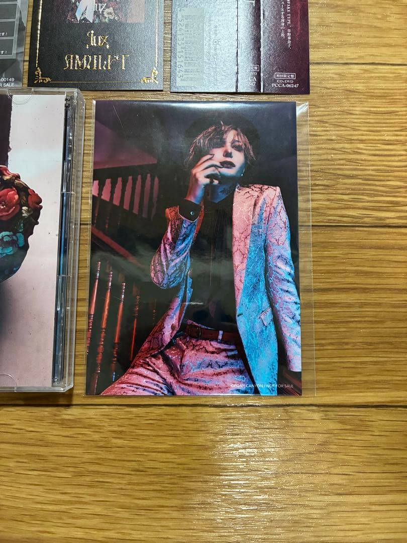 luz AMULET CD + DVD 初回限定盤 帯付 カード付 プロマイド付