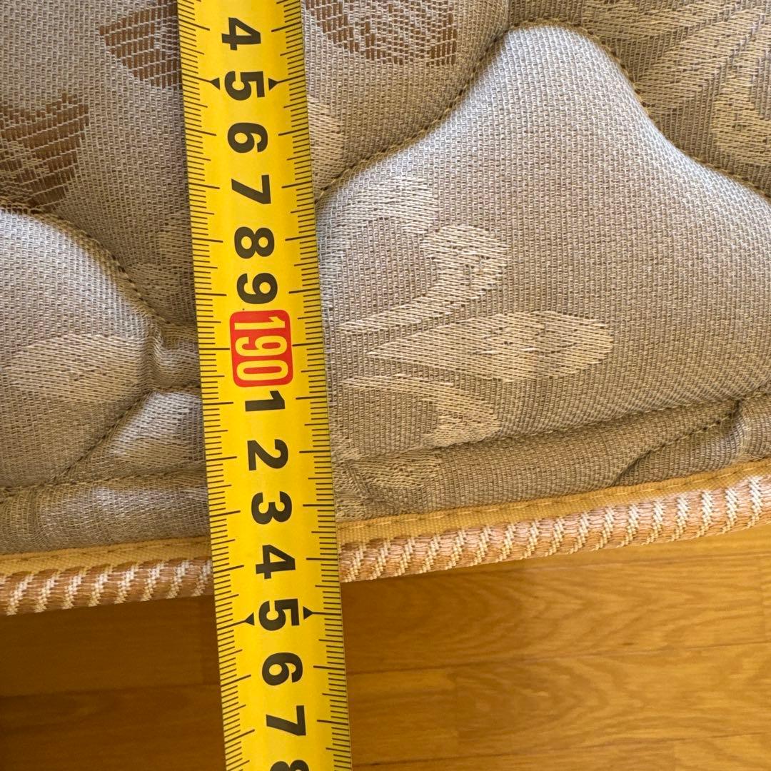 【トダフラー】シングルベッド 引き出し付き マットレス付き