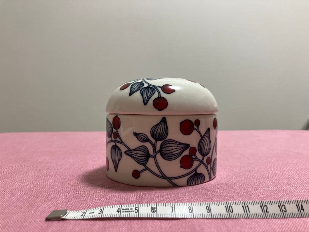 アラビア ルノ ジャー　蓋付　フロストベリー