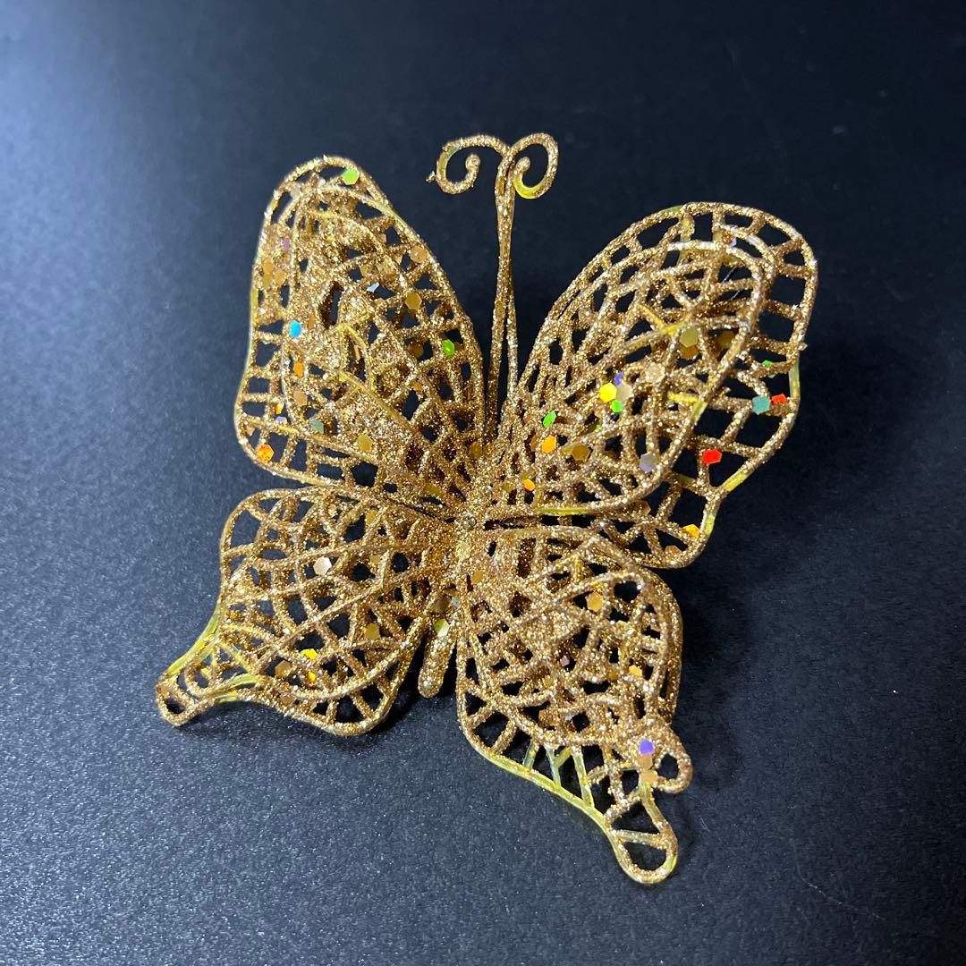 髪飾り・かんざし・成人式・結婚式・つまみ細工・豪華・ド派手・振袖・花魁・蝶