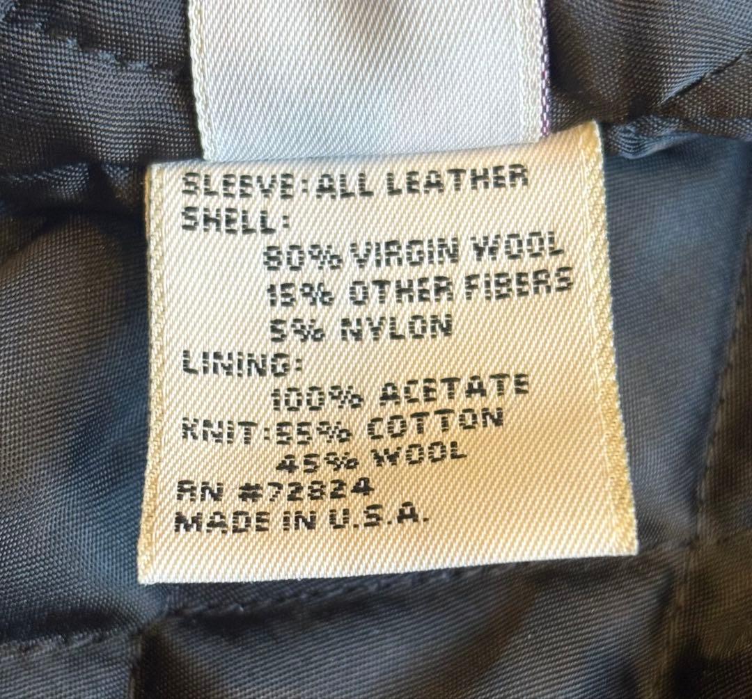 ［made in USA］Golden Bear スタジャン L ブラック