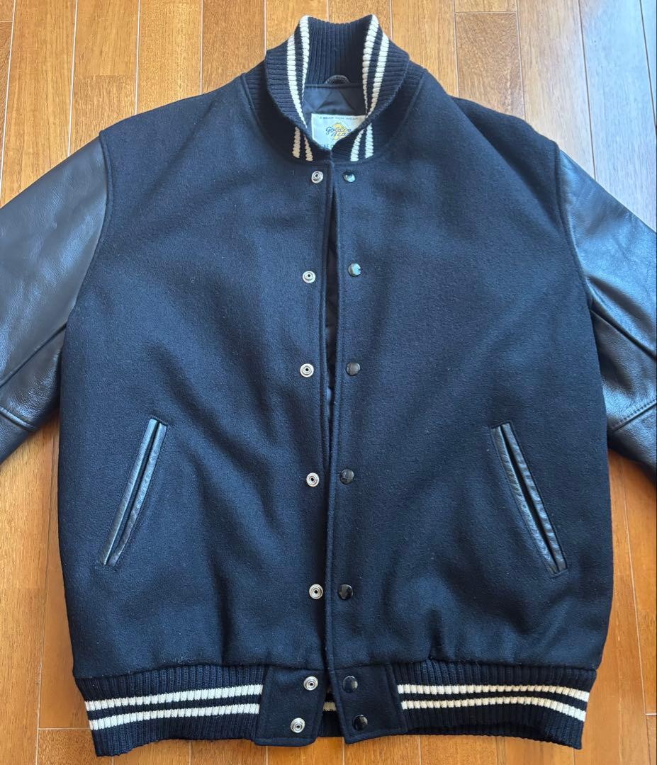 ［made in USA］Golden Bear スタジャン L ブラック