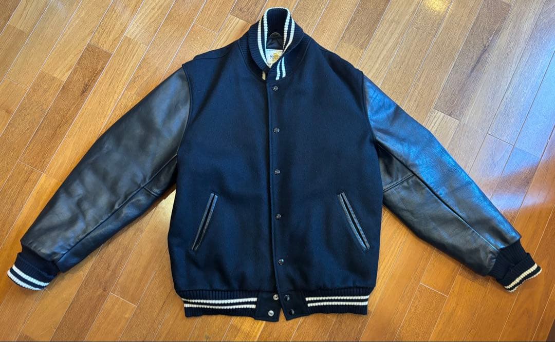 ［made in USA］Golden Bear スタジャン L ブラック