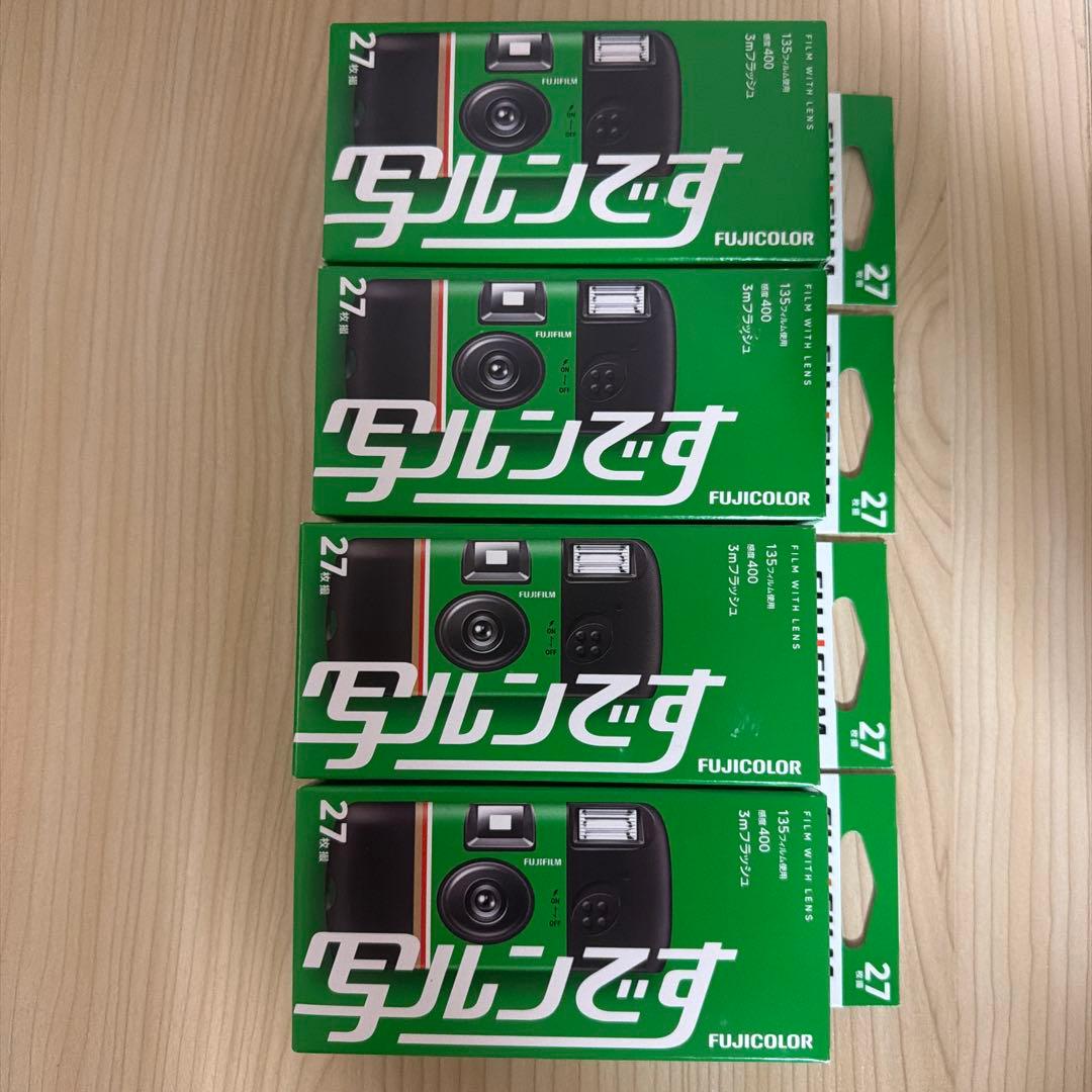 FUJIFILM フジカラー 写ルンです シンプルエース 27枚撮り