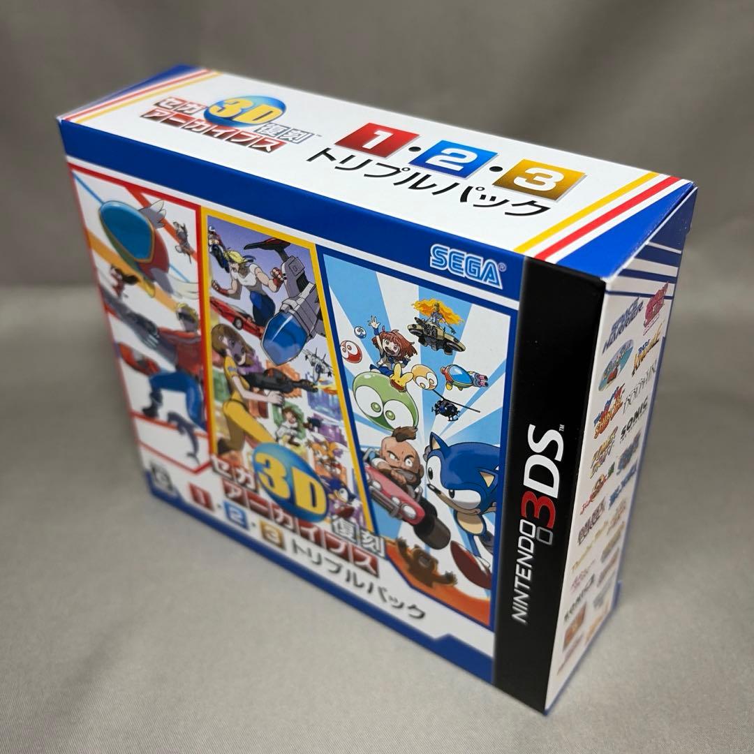 【美品】３ＤＳ／セガ３Ｄ復刻アーカイブス１・２・３トリプルパック