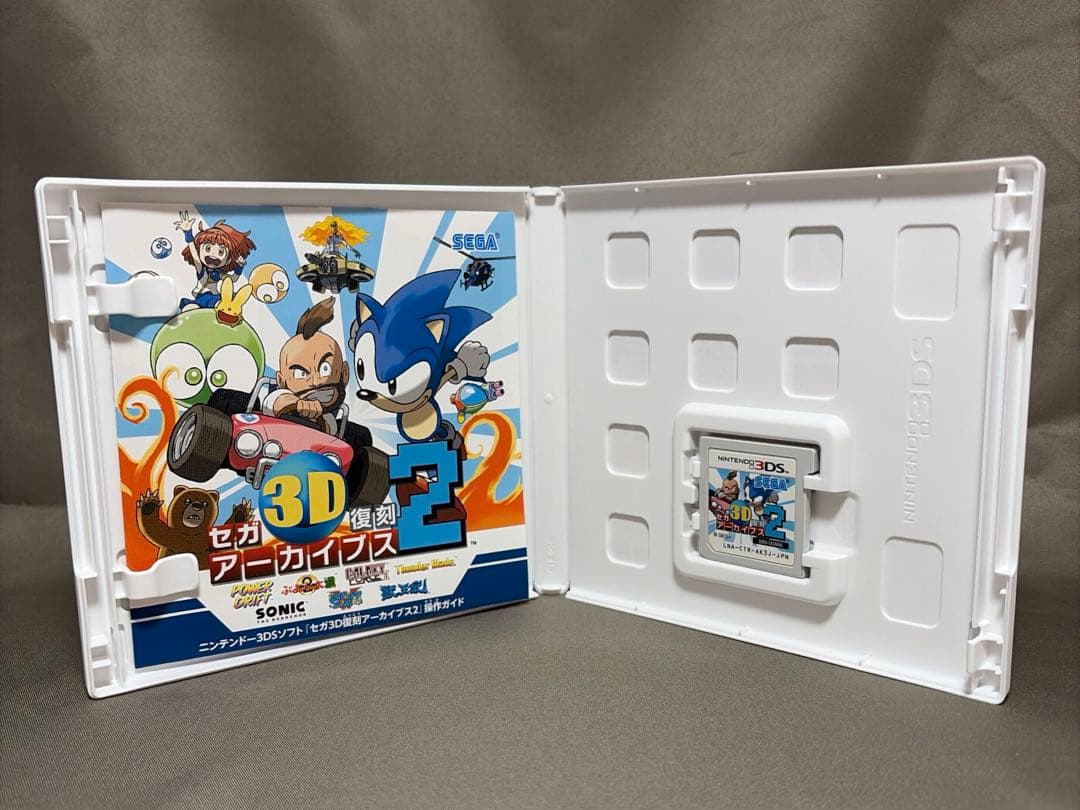 【美品】３ＤＳ／セガ３Ｄ復刻アーカイブス１・２・３トリプルパック