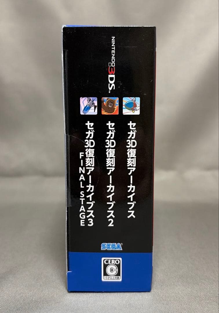 【美品】３ＤＳ／セガ３Ｄ復刻アーカイブス１・２・３トリプルパック
