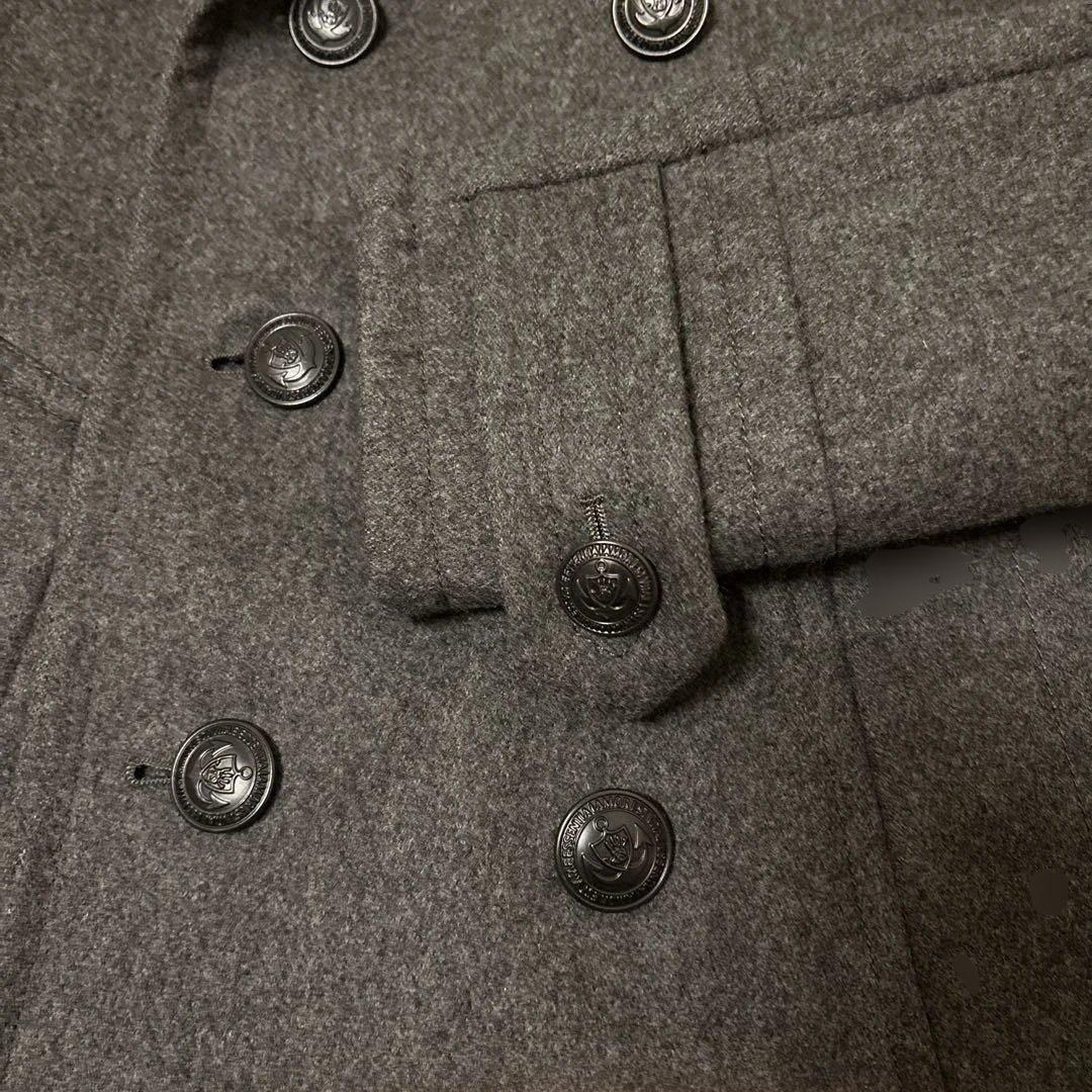 Paul Smith ダークグレー ピーコート