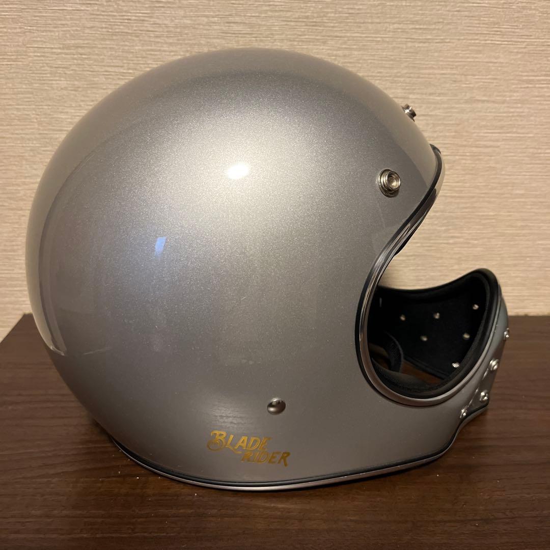 BLADE RIDER シルバー フルフェイスヘルメット美品