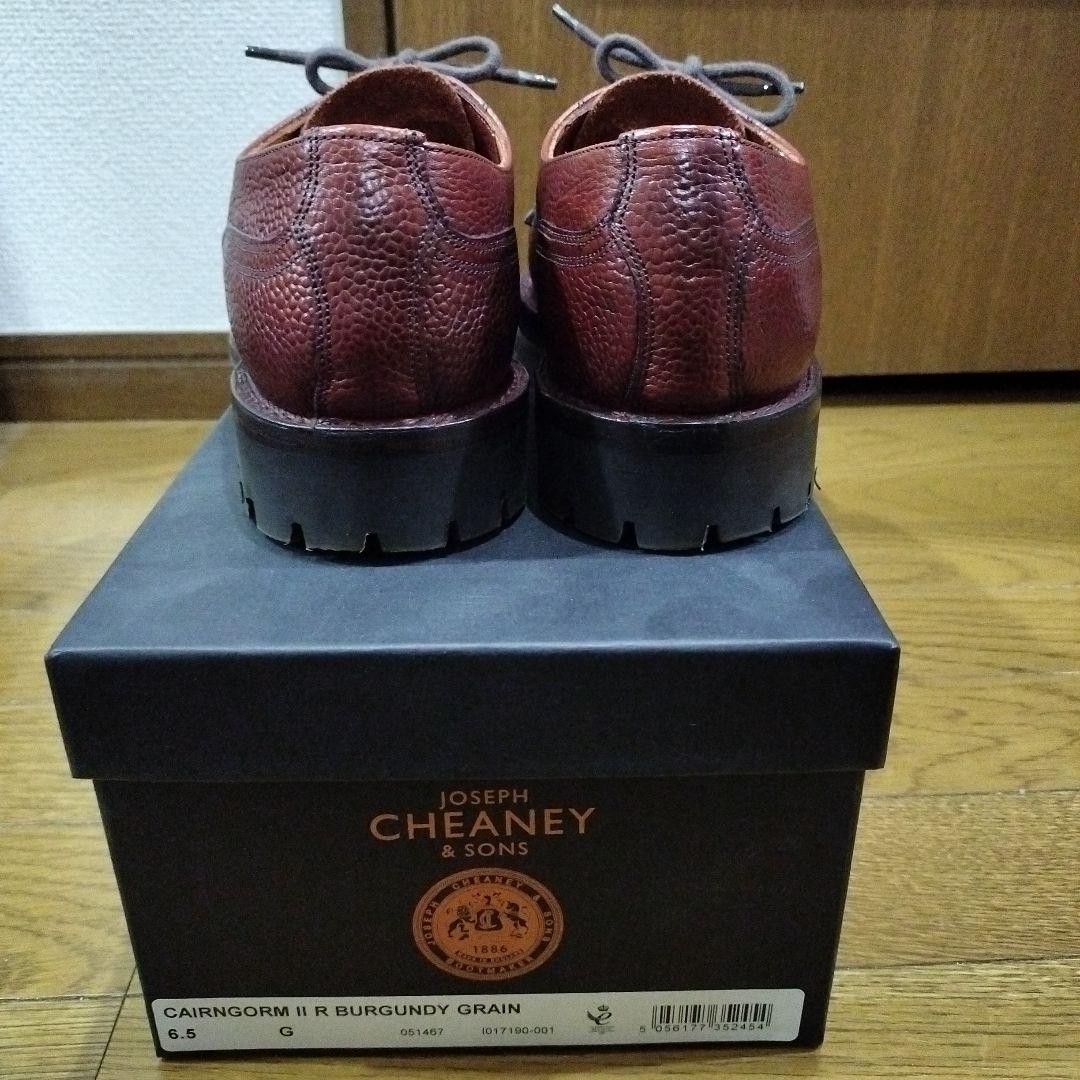 チーニー　ケンゴンⅡR バーガンディUK6.5