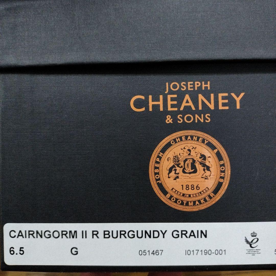 チーニー　ケンゴンⅡR バーガンディUK6.5