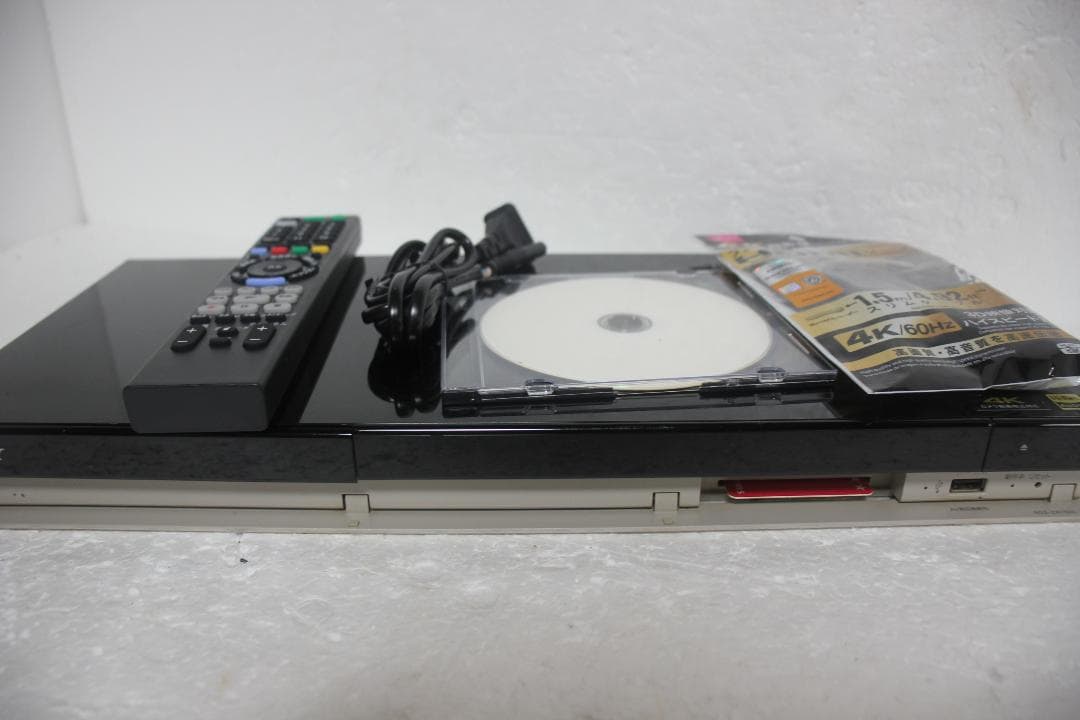 【内部徹底清掃】SONY BDZ-ZW1500 1TB HDD＆ブルーレイ　リモ