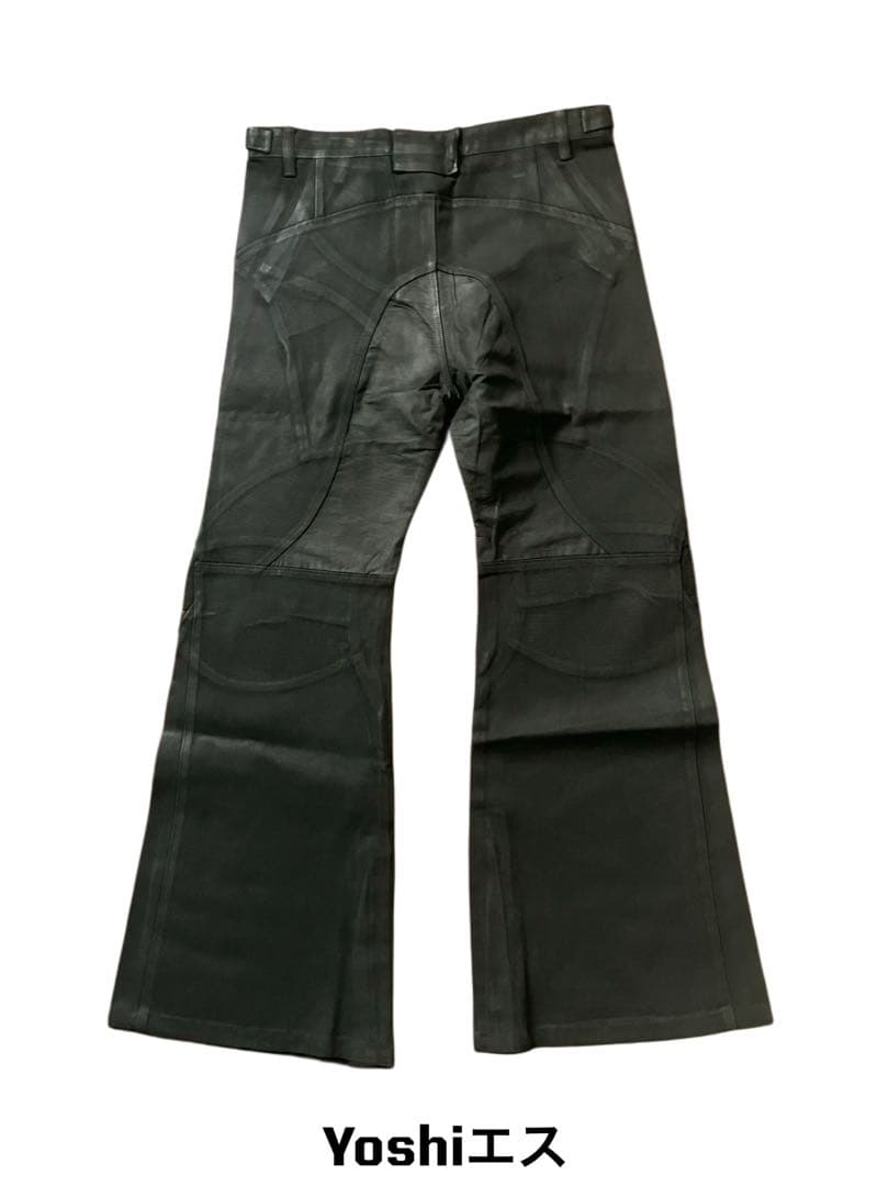 Flare pants opium swag WAX加工mijko 2XL