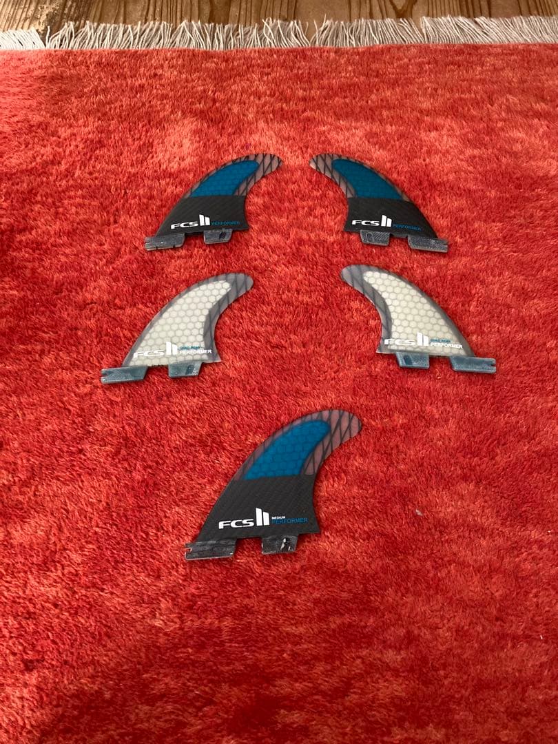 FCS II Performer トライフィン 5枚セット