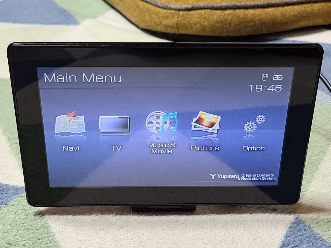 Yupiteru YPF7550ML ポータブルナビゲーション フルセグ