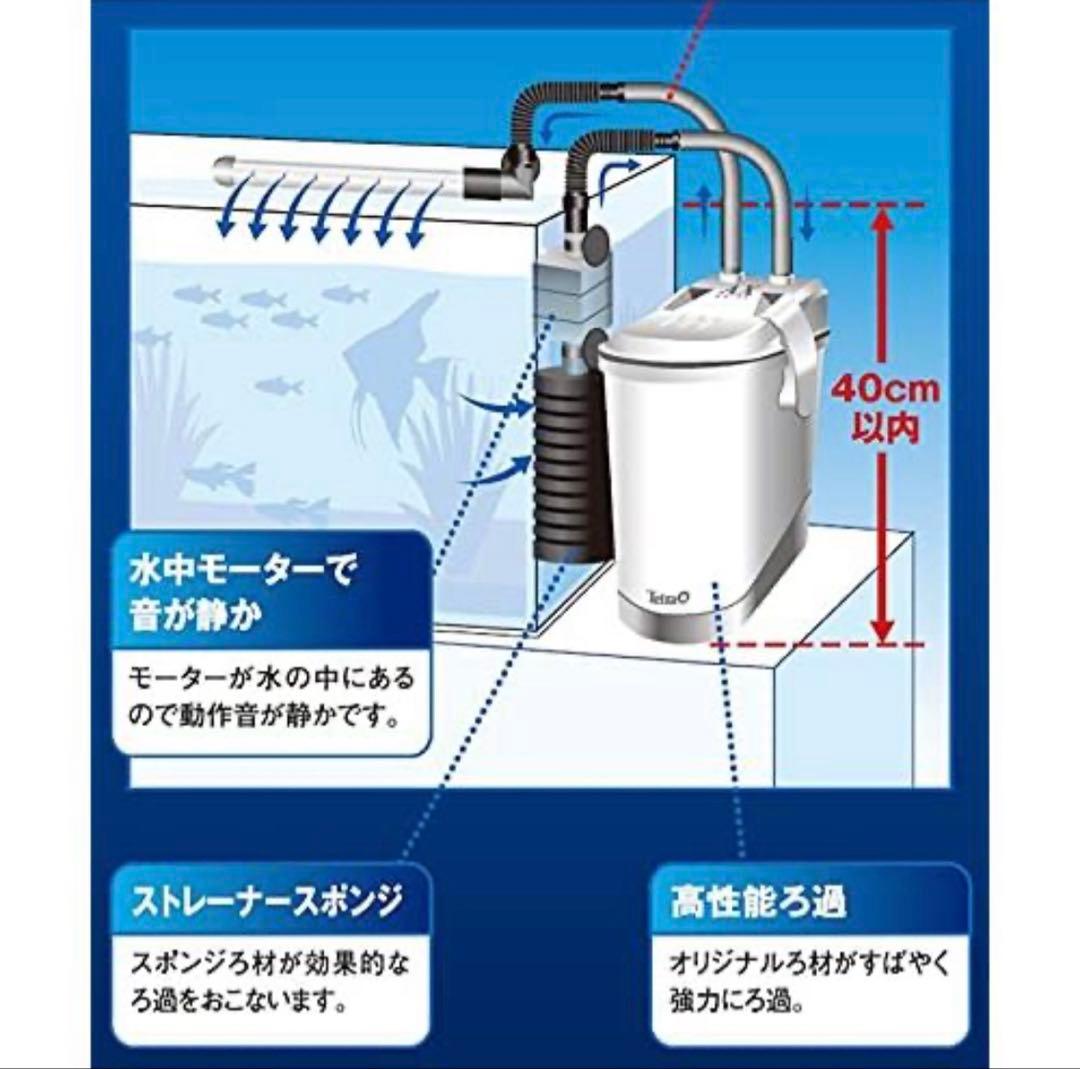 フィルター・ポンプ・ろ材 Tetra Auto Power Filter AX-45P