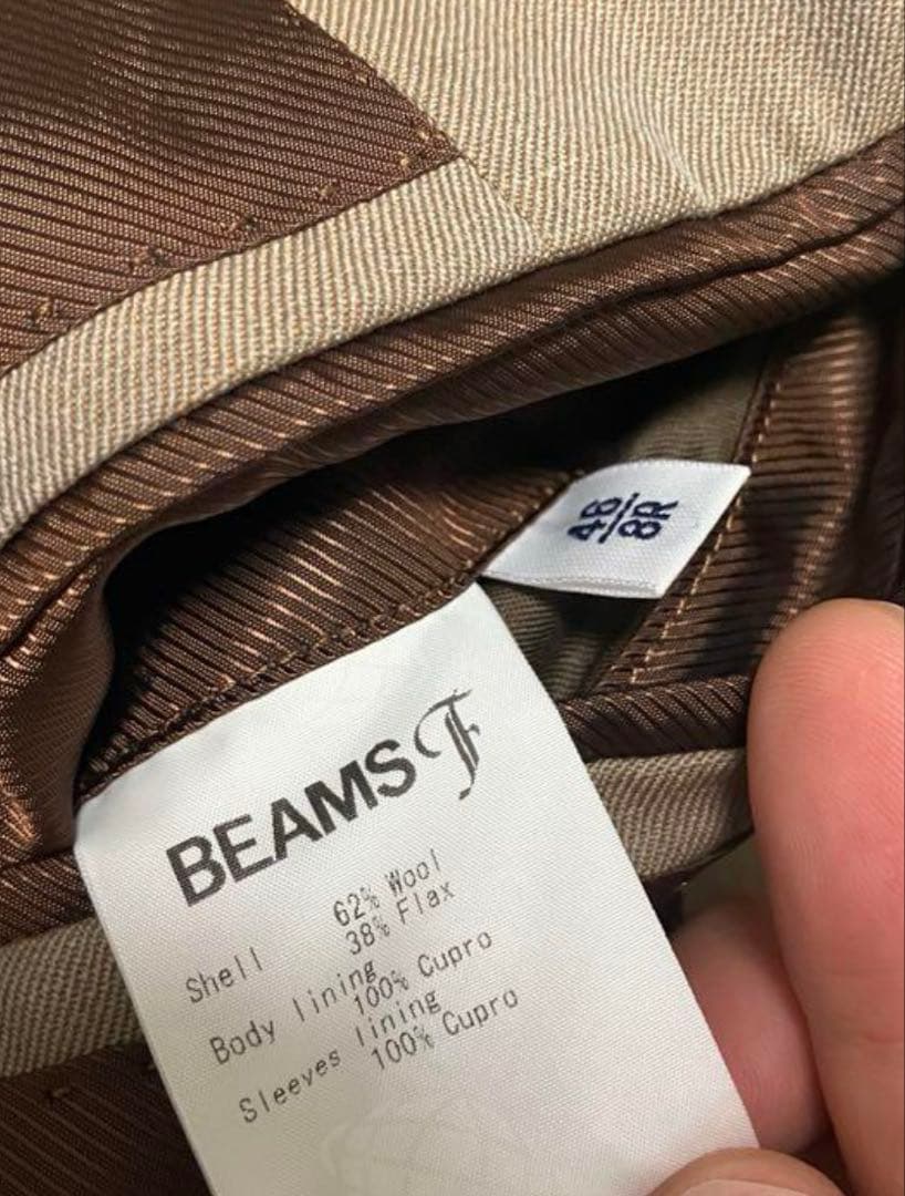 BEAMS F ビームスエフ　スーツ　46