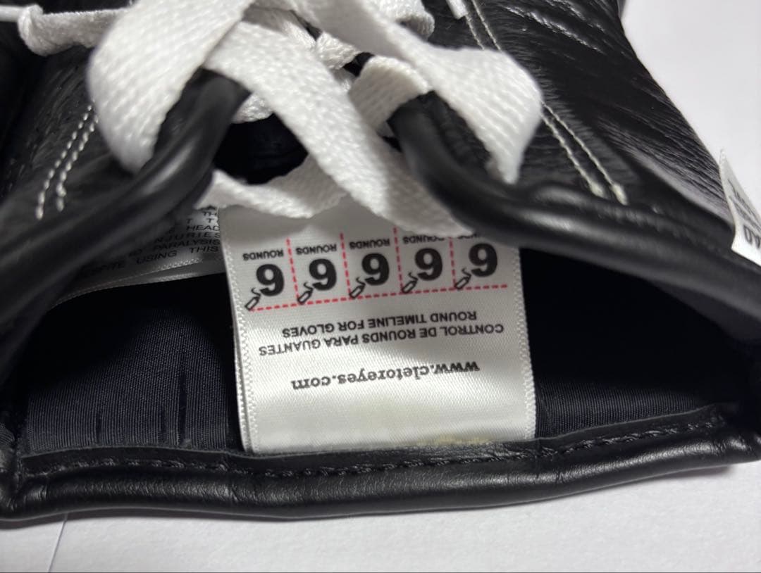 REYES レイジェス ボクシンググローブ セーフテック 10oz 紐式 黒