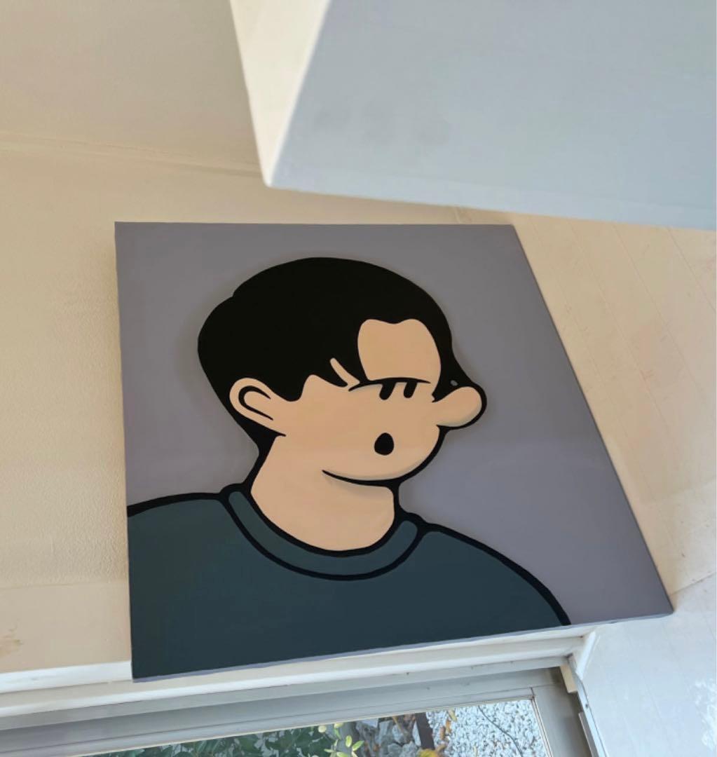 Wataru Kimura 木村航　アクリルキャンバス作品