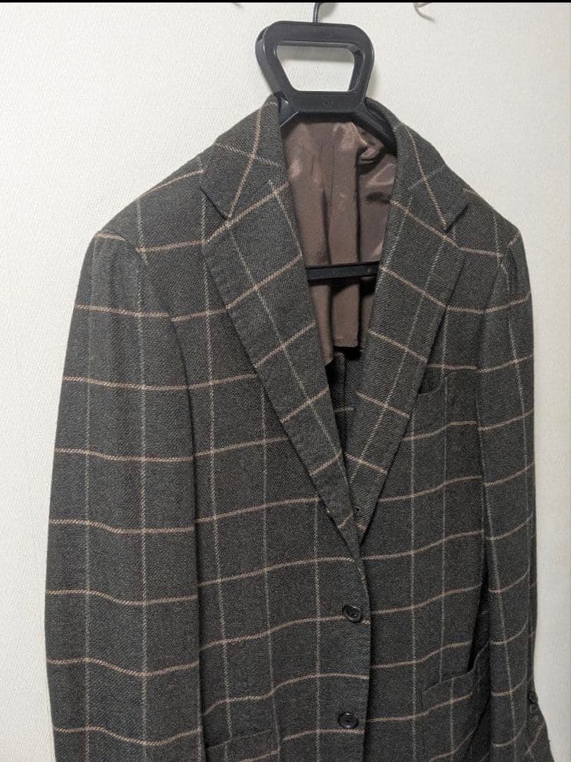 リングヂャケット マイスター206 ジャケット カシミア100 人気サイズ46