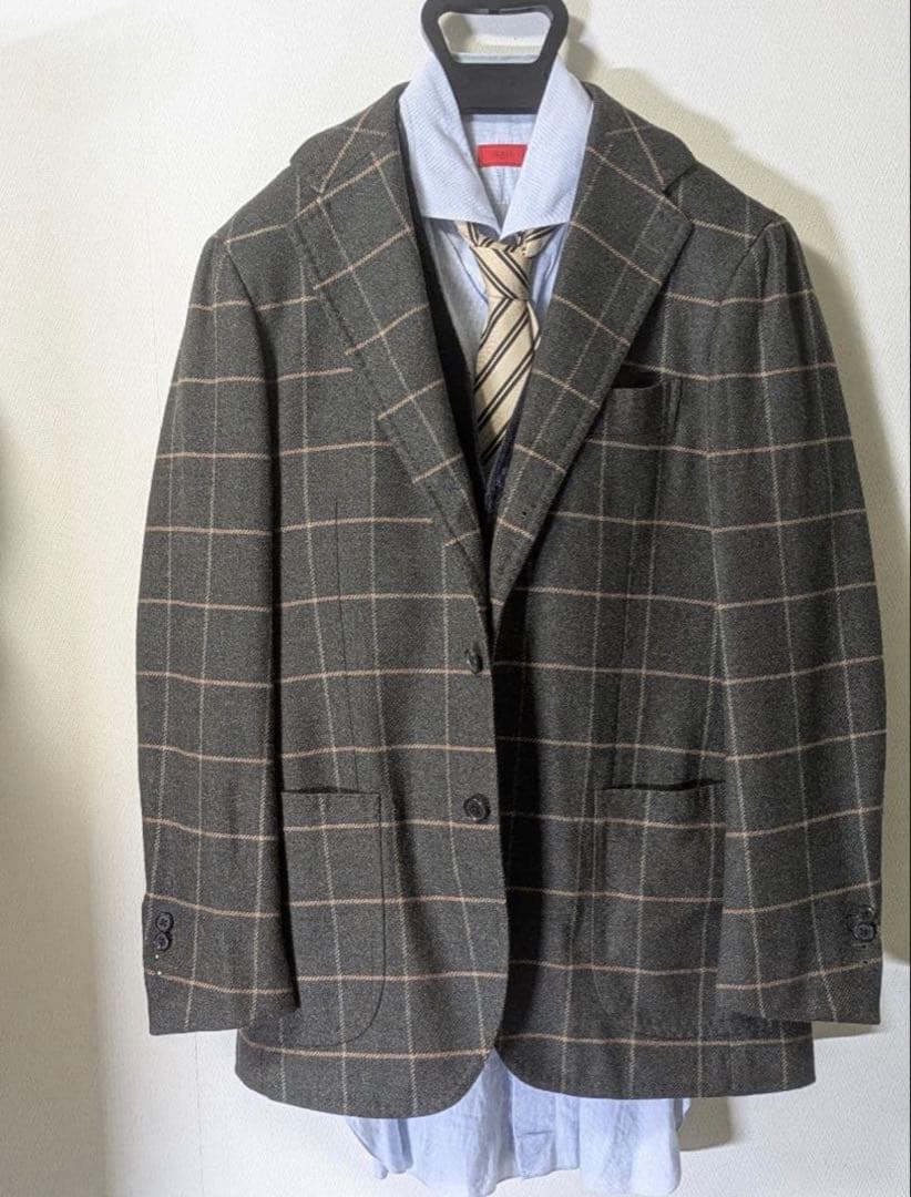 リングヂャケット マイスター206 ジャケット カシミア100 人気サイズ46