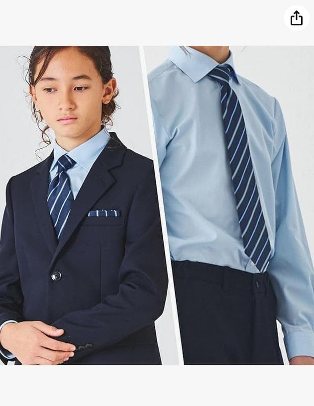 【美品】フォーマルスーツ 140cm 5点セット