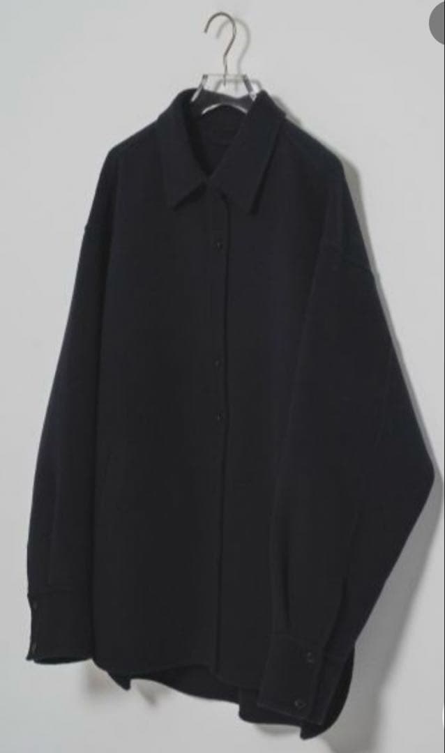 Todayful ウールシャツジャケット ブラック