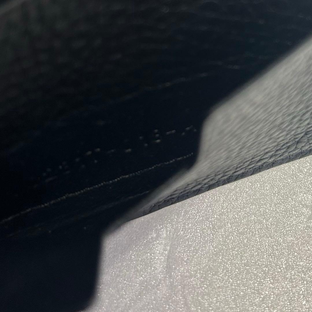 トムフォード　クロコ　マネークリップ　折り財布　ブラック