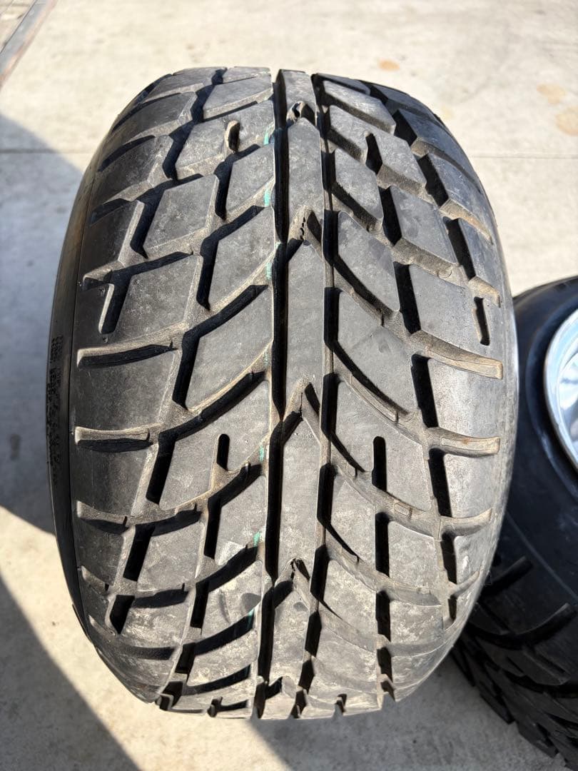 225/45-10 ジャイロキャノピー　ホイールとスペーサーセット