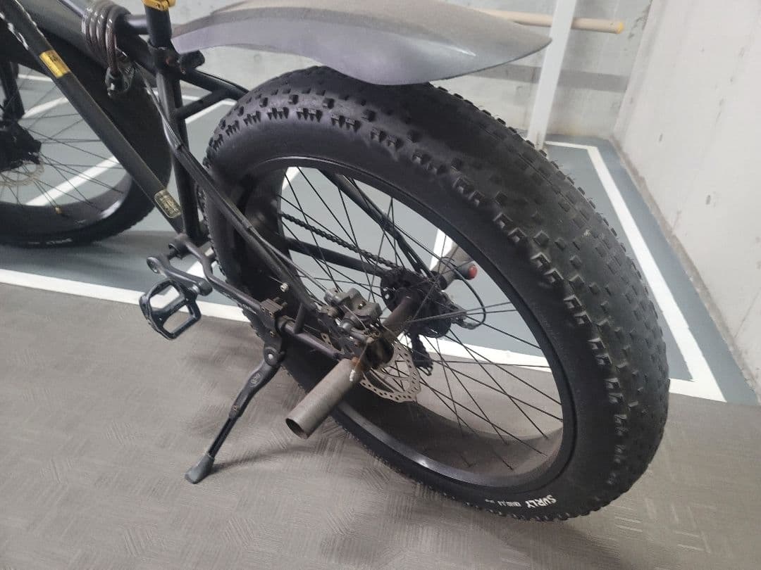 ファットタイヤ ビーチクルーザー ブラック