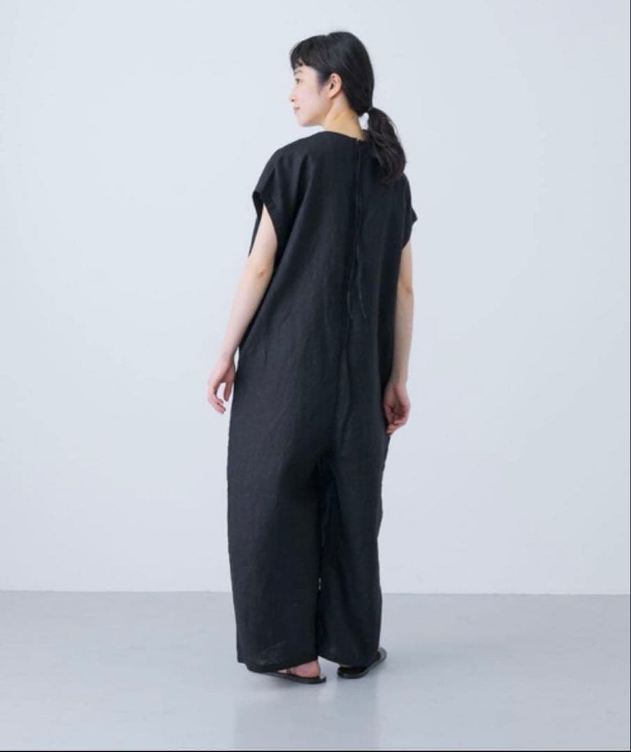 2025SS【完売商品】かぐれ リネンオールインワン