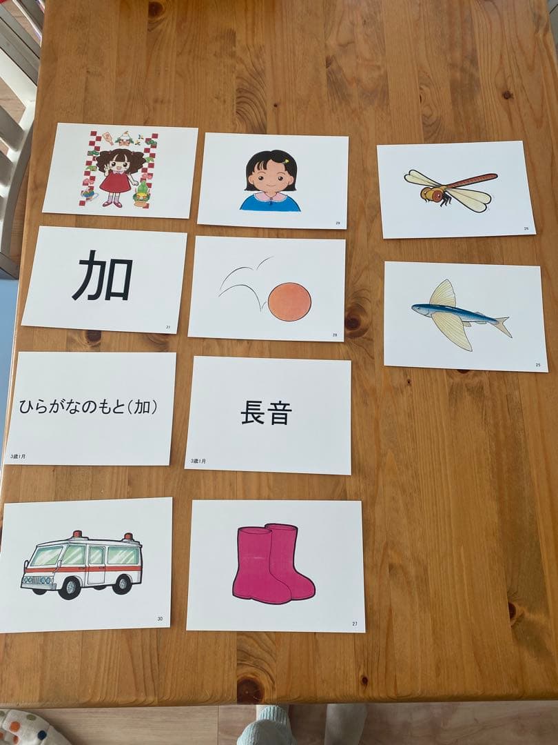 七田式 しちだ式3歳フラッシュカード わくわく脳づくりカード フルセット