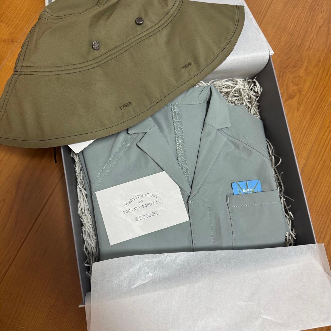 marlmarl 新品プレイウエア ハット 2点セット