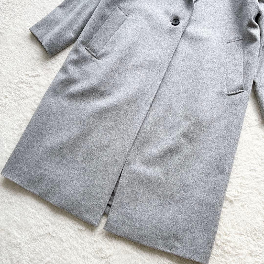 ｊｍｔ-040731様 23区 カシミヤ チェスターコート 40 L グレー