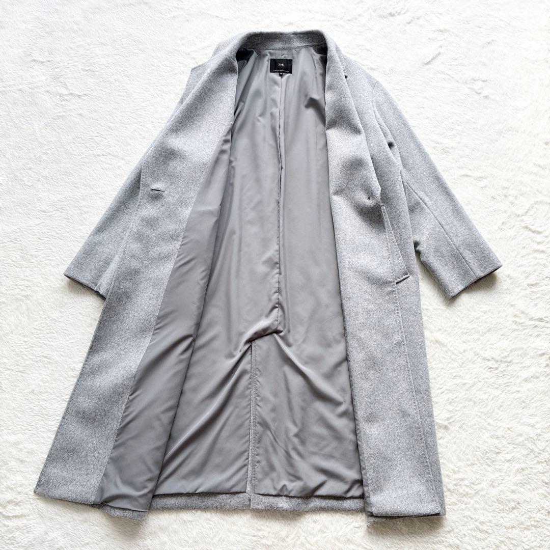 ｊｍｔ-040731様 23区 カシミヤ チェスターコート 40 L グレー