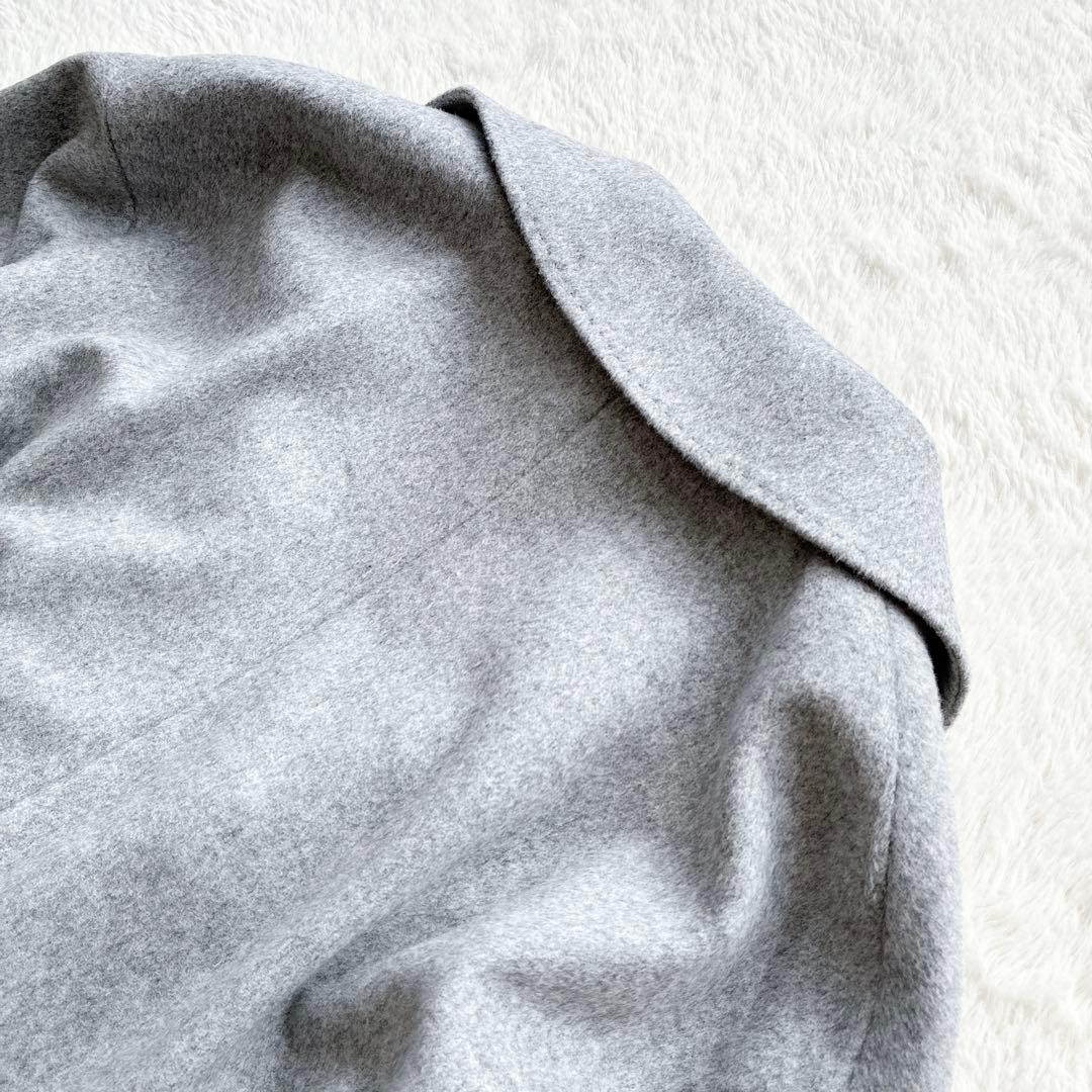 ｊｍｔ-040731様 23区 カシミヤ チェスターコート 40 L グレー