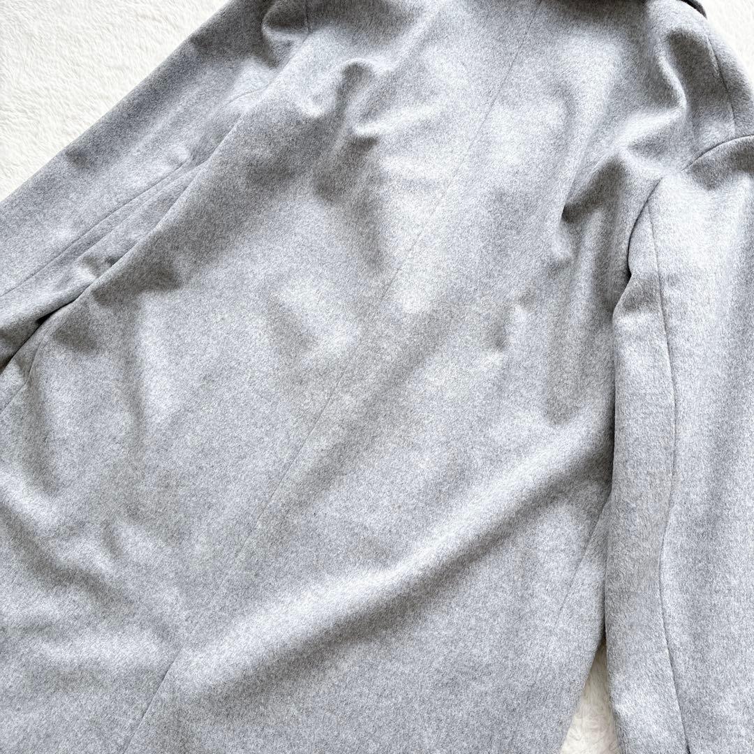 ｊｍｔ-040731様 23区 カシミヤ チェスターコート 40 L グレー