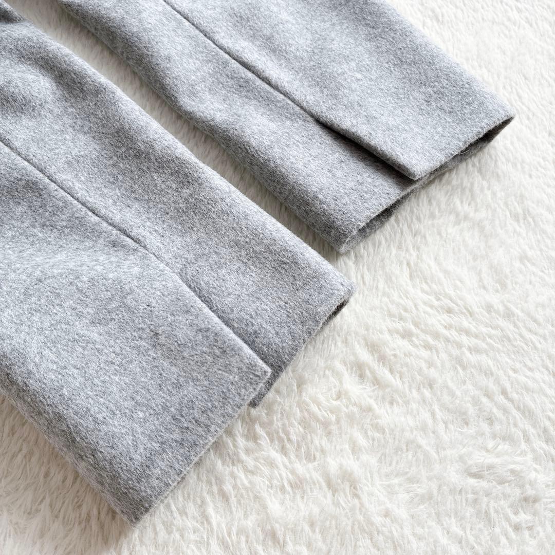 ｊｍｔ-040731様 23区 カシミヤ チェスターコート 40 L グレー