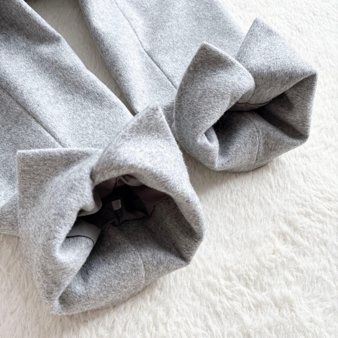 ｊｍｔ-040731様 23区 カシミヤ チェスターコート 40 L グレー