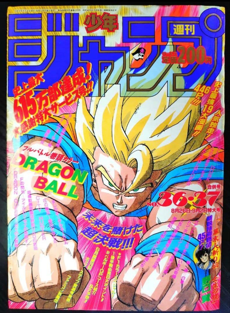 ねこ3冊　週刊少年ジャンプ　ドラゴンボール