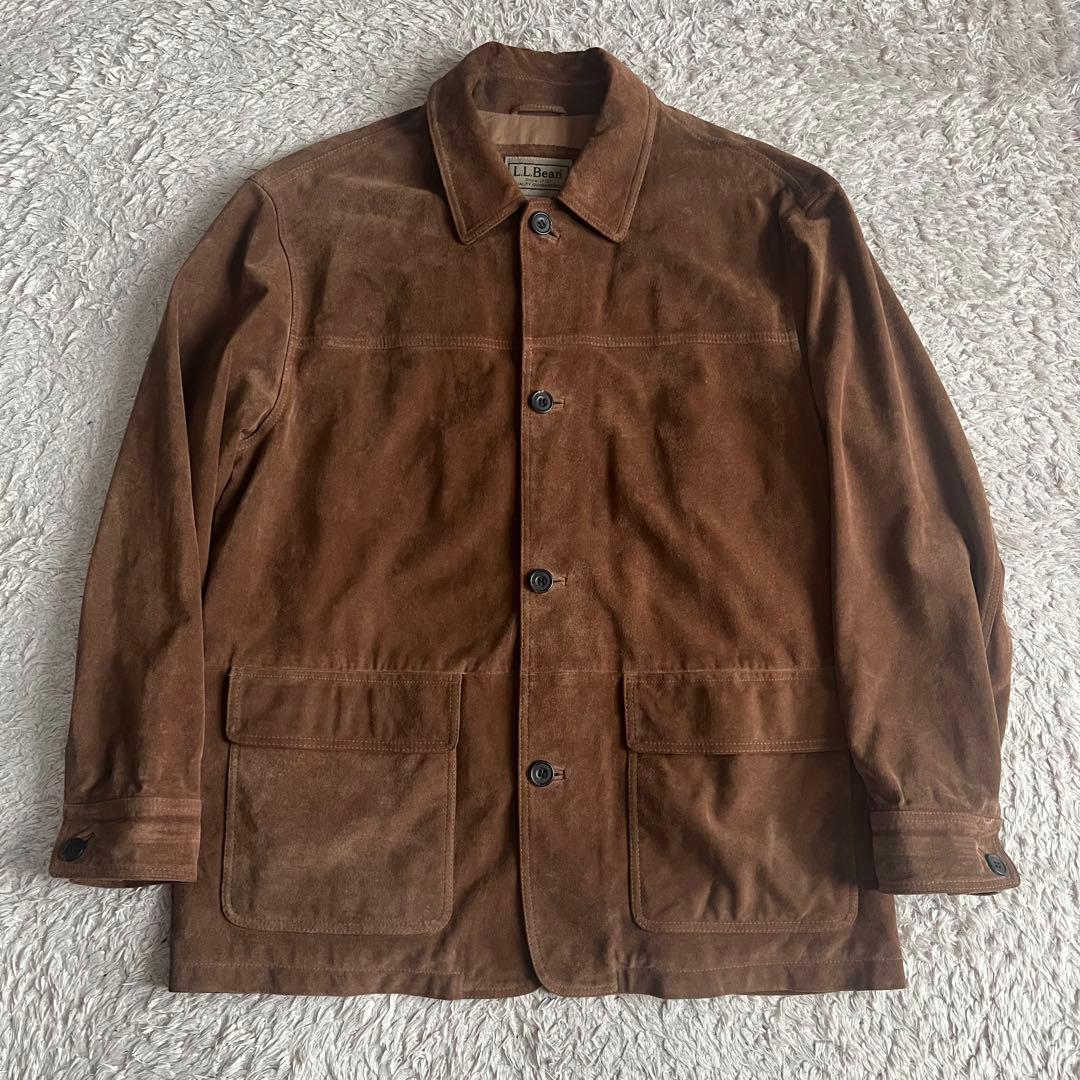 トルコ製/エルエルビーン/スエードカバーオール/ハンティング/ワークジャケット