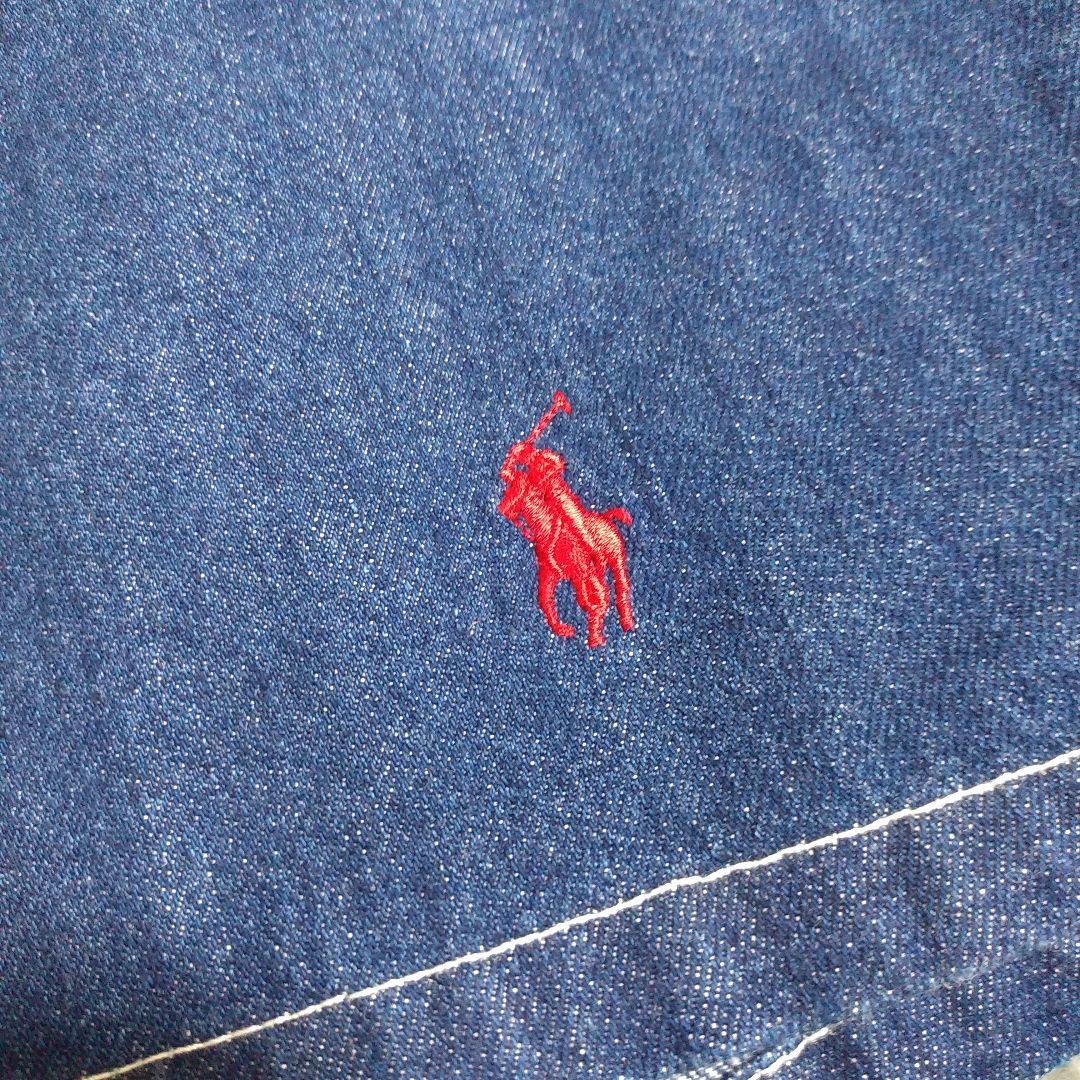 【Ralph Lauren】デニムソムリエエプロン ポケット付き